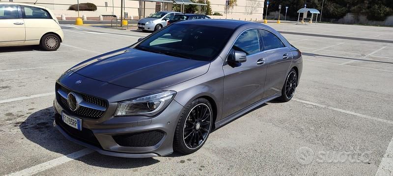 Usata Mercedes CLA220 Premium 177 CV (130 kW) 2016 Grigio Berlina