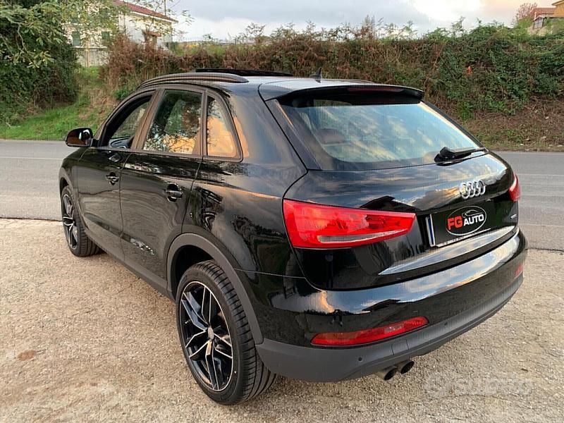 Usata Audi Q3 Advanced 140 CV (102 kW) 2014 Nero SUV