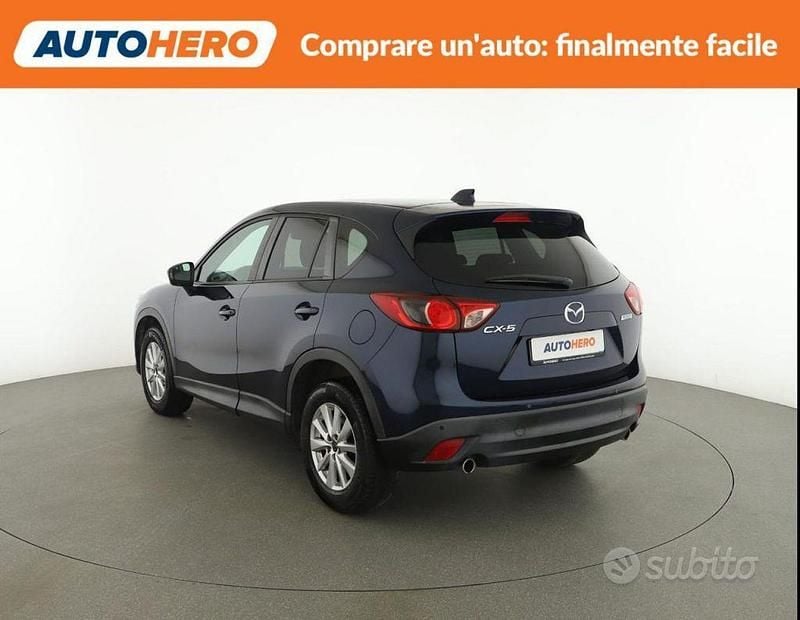 Usata Mazda CX-5 Evolve 150 CV (110 kW) 2015 Blu SUV