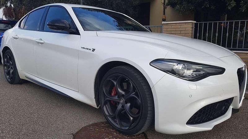 Usata Alfa Romeo Giulia Ti 211 CV (155 kW) 2018 Bianco Berlina