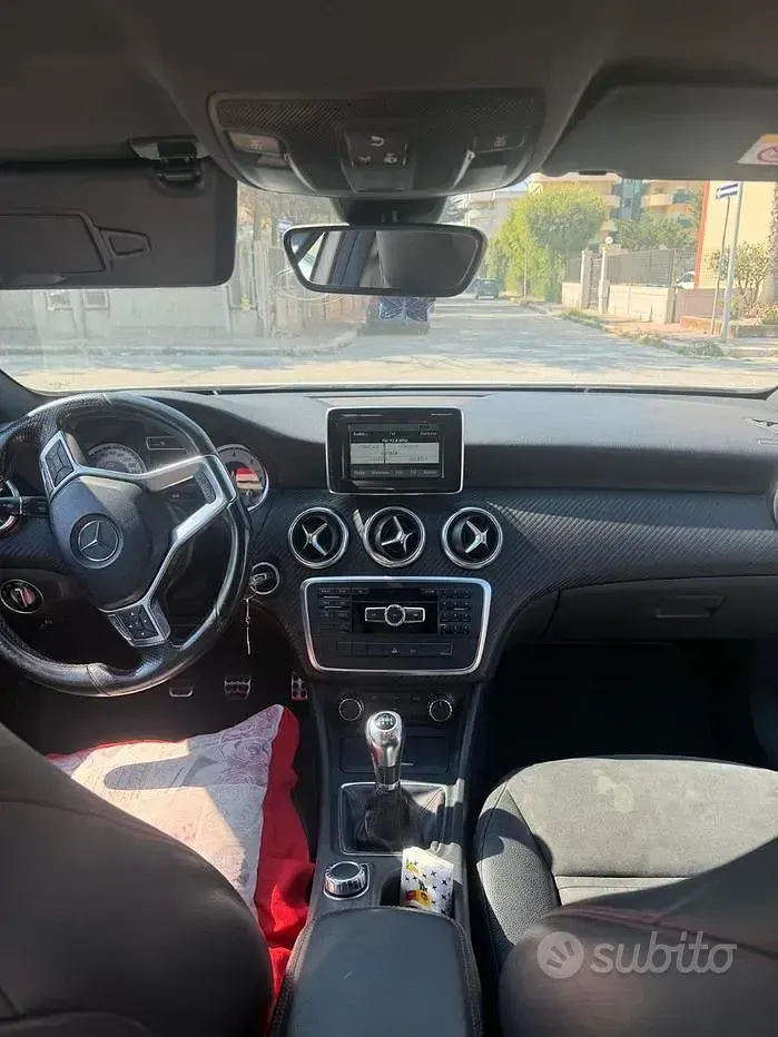 Usata Mercedes A180 109 CV (80 kW) 2014 Bianco Berlina