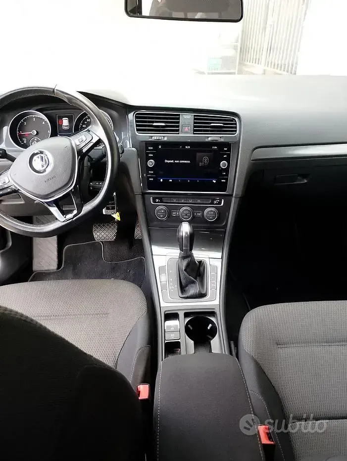 Usata VW Golf VII Executive 115 CV (84 kW) 2019 Bianco Berlina