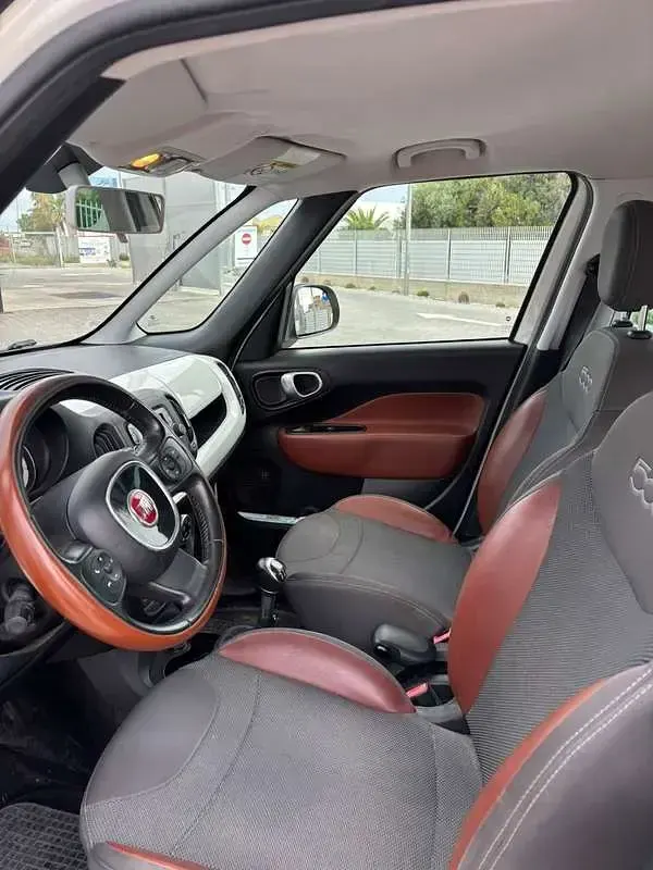 Usata Fiat 500L Trekking 85 CV (62 kW) 2015 Bianco Monovolume