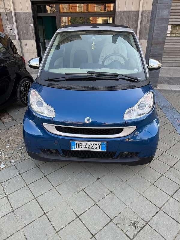 Usata Smart ForTwo Cabrio Passion 71 CV (52 kW) 2009 Blu/azzurro Cabrio
