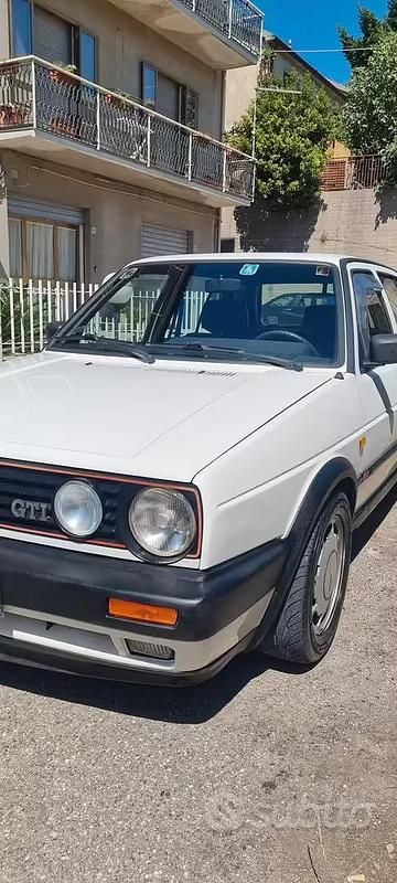 Usata VW Golf II GTI 110 CV (80 kW) 1990 Bianco Utilitaria