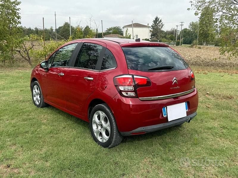 Usata Citroën C3 Exclusive 82 CV (60 kW) 2016 Rosso Utilitaria