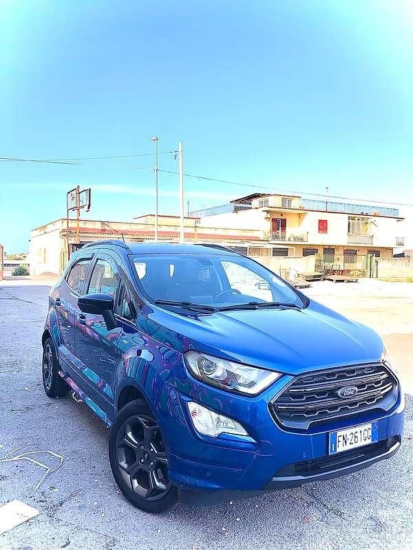 Usata Ford Ecosport ST-Line 99 CV (72 kW) 2018 Blu/azzurro SUV
