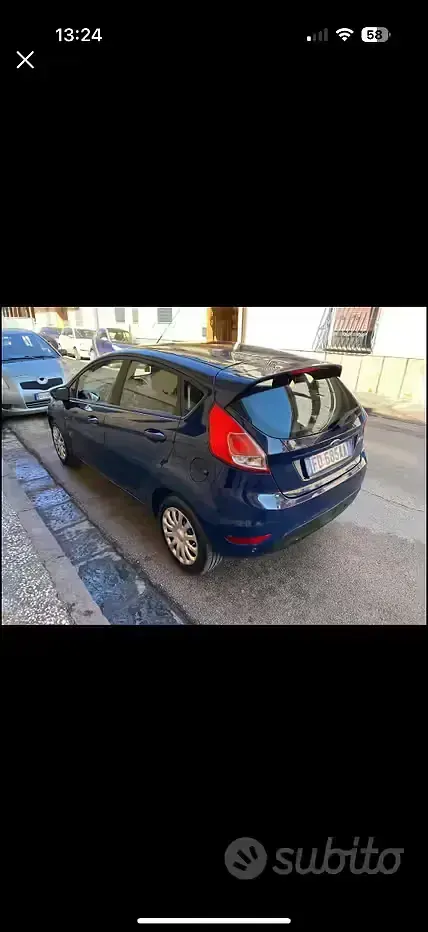 Usata Ford Fiesta 95 CV (69 kW) 2016 Bluazzurro Utilitaria