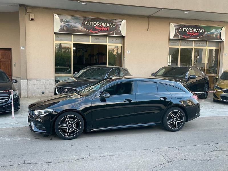 Usata Mercedes CLA180 Shooting Brake Premium 116 CV (85 kW) 2020 Nero Station wagon