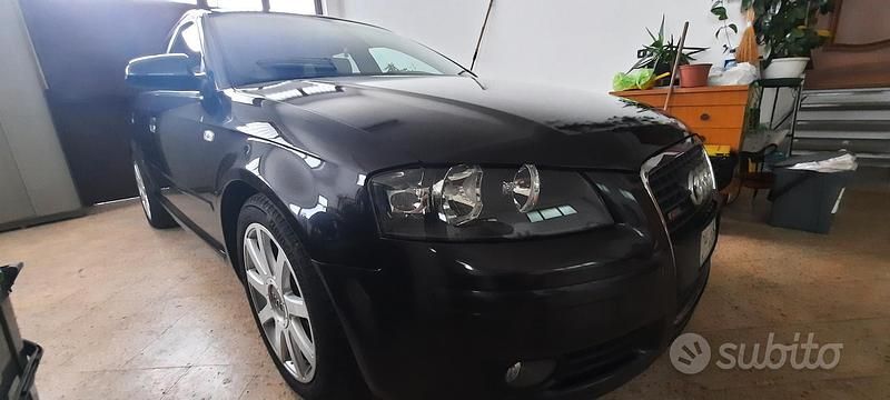 Usata Audi A3 170 CV (125 kW) 2007 Nero Berlina