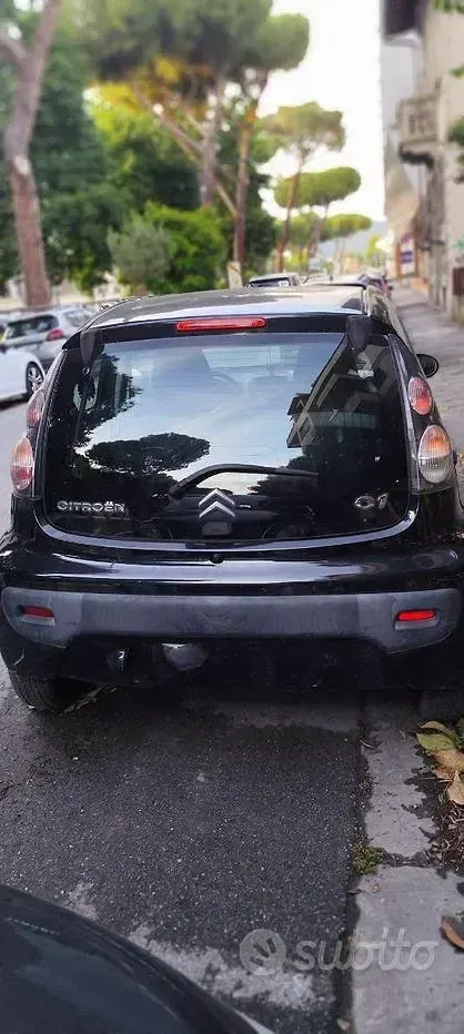 Usata Citroën C1 68 CV (50 kW) 2010 Nero Utilitaria