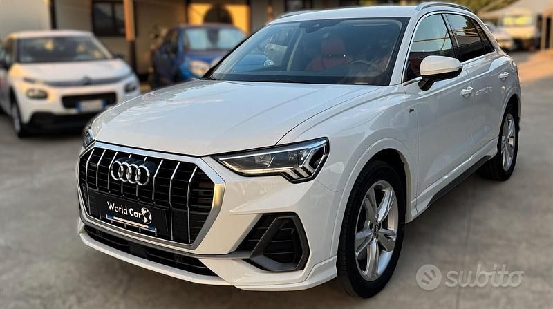 Usata Audi Q3 S-Line 190 CV (139 kW) 2019 Bianco SUV