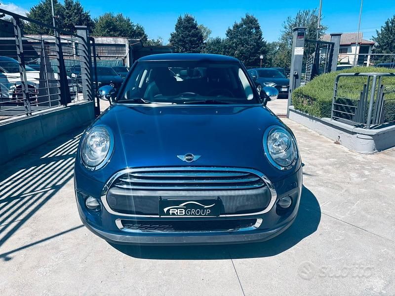 Usata Mini One D Business 95 CV (69 kW) 2015 Blu Utilitaria