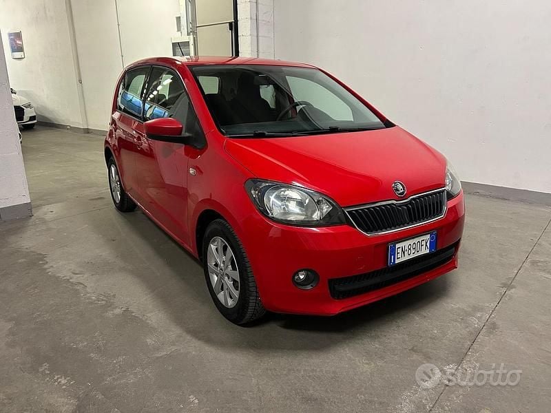 Rosso Usata 2014 Skoda Citigo G-TEC Ambition Utilitaria | 4600 € (Cara) - Immagine 1/4