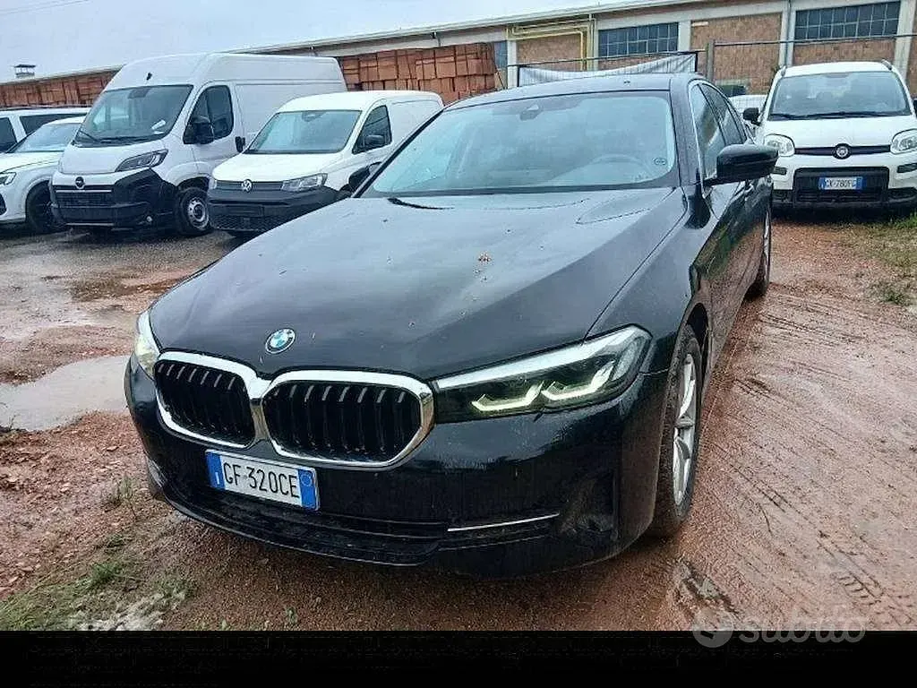Usata BMW 530e 184 CV (135 kW) 2021 Nero Berlina