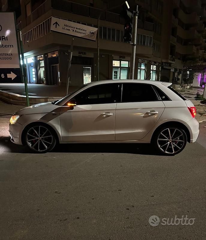 Usata Audi A1 S-line plus 2012 Bianco Berlina