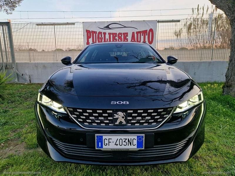Usata Peugeot 508 GT-line 131 CV (96 kW) 2021 Nero Berlina