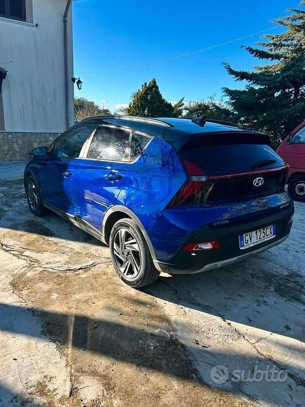 Usata Hyundai Bayon 84 CV (61 kW) 2024 Blu SUV