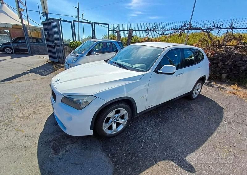 Usata BMW X1 177 CV (130 kW) 2010 Bianco SUV