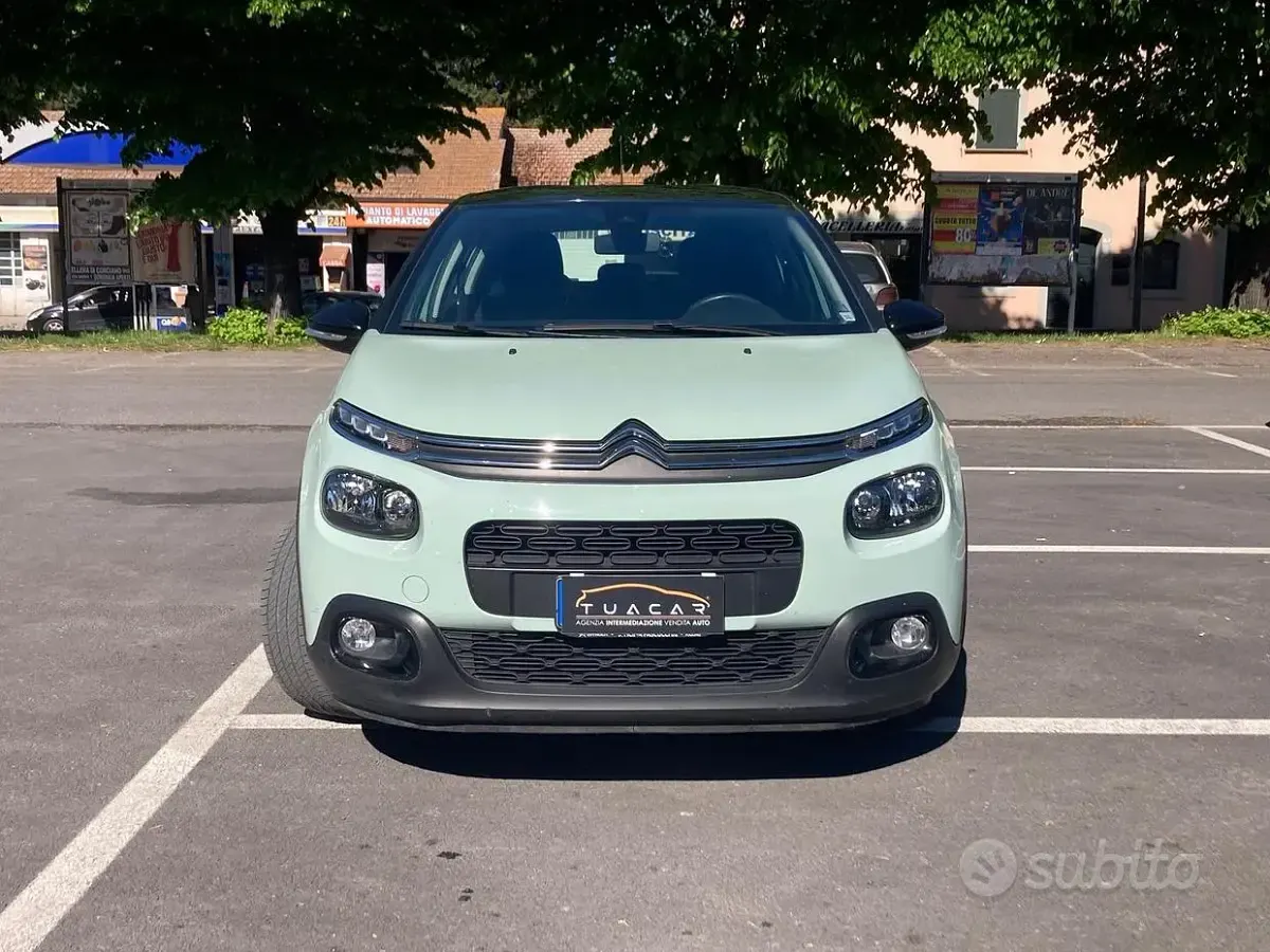 Usata Citroën C3 PureTech 83 CV (61 kW) 2020 Verde Utilitaria