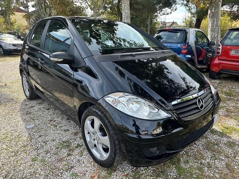Usata Mercedes A150 Elegance 95 CV (69 kW) 2007 Nero Berlina