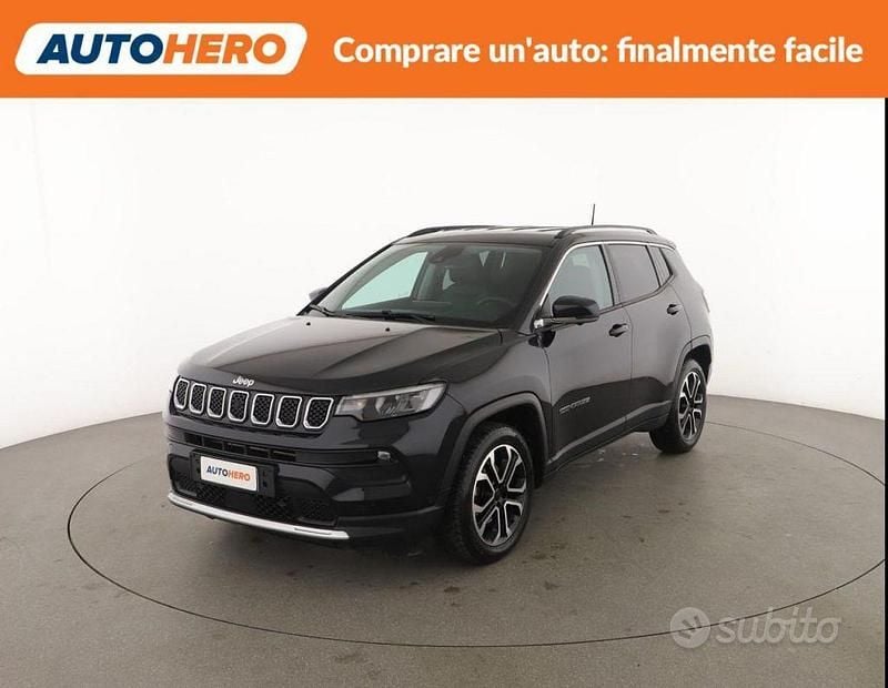 Usata Jeep Compass Limited 150 CV (110 kW) 2021 Nero SUV