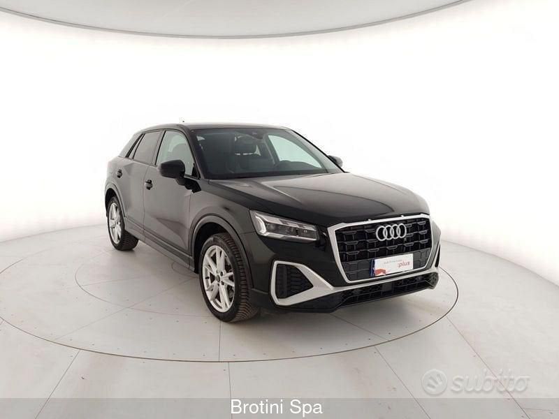 Usata Audi Q2 S-Line 150 CV (110 kW) 2024 Nero mythos metallizzato SUV