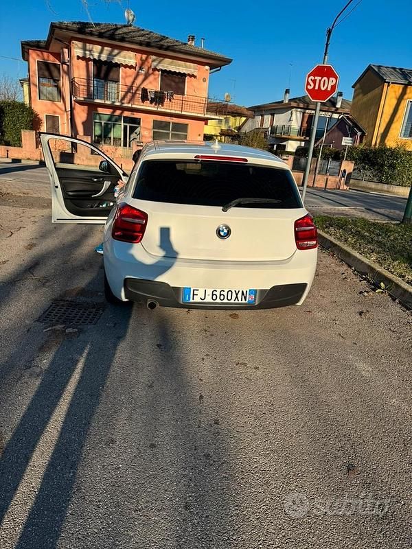 Usata BMW 120 M Sport 184 CV (135 kW) 2015 Bianco Utilitaria