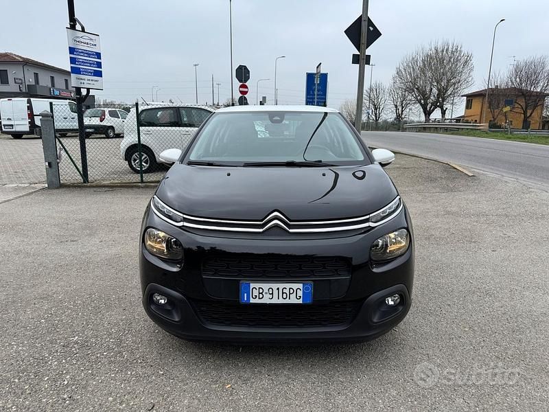 Usata Citroën C3 PureTech 83 CV (61 kW) 2020 Nero Utilitaria