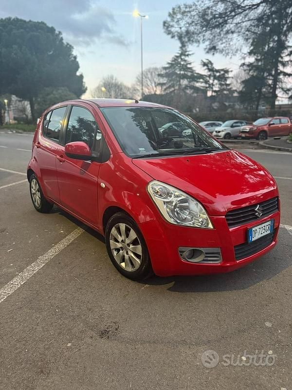 Usata Suzuki Splash 2008 Rosso Utilitaria