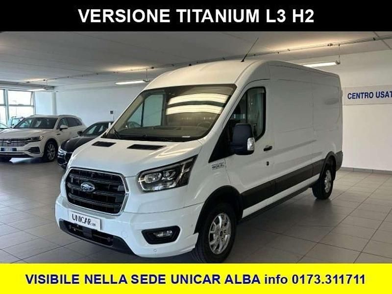 Usata Ford Transit Titanium 185 CV (136 kW) 2021 Bianco Furgone