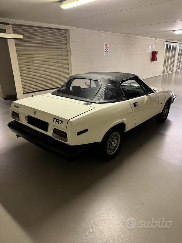 Usata Triumph TR7 105 CV (77 kW) 1982 Bianco Cabrio