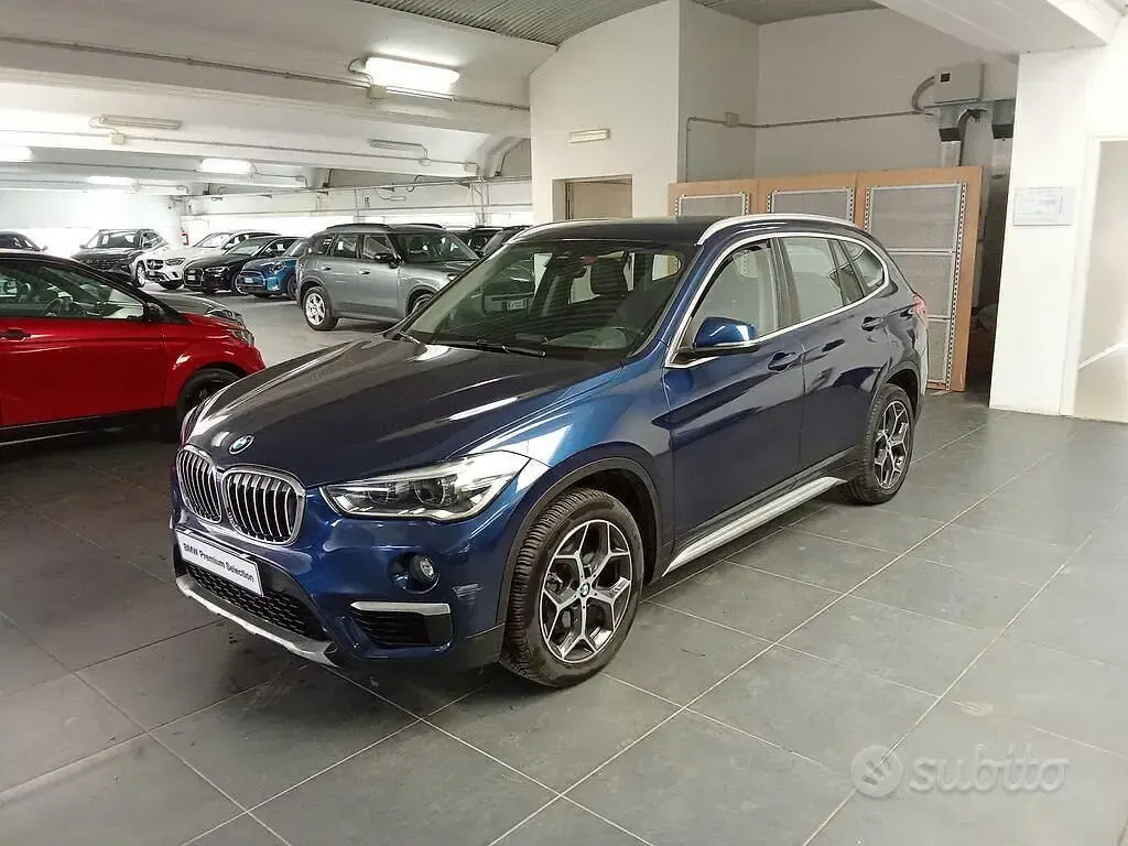 Usata BMW X1 xLine 190 CV (139 kW) 2019 Blu SUV