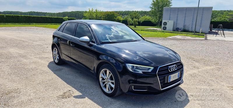 Usata Audi A3 Ambiente 150 CV (110 kW) 2016 Nero Berlina