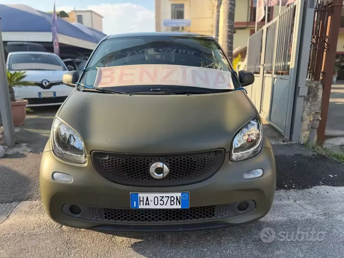 Usata Smart ForFour Passion 71 CV (52 kW) 2016 Verde Utilitaria