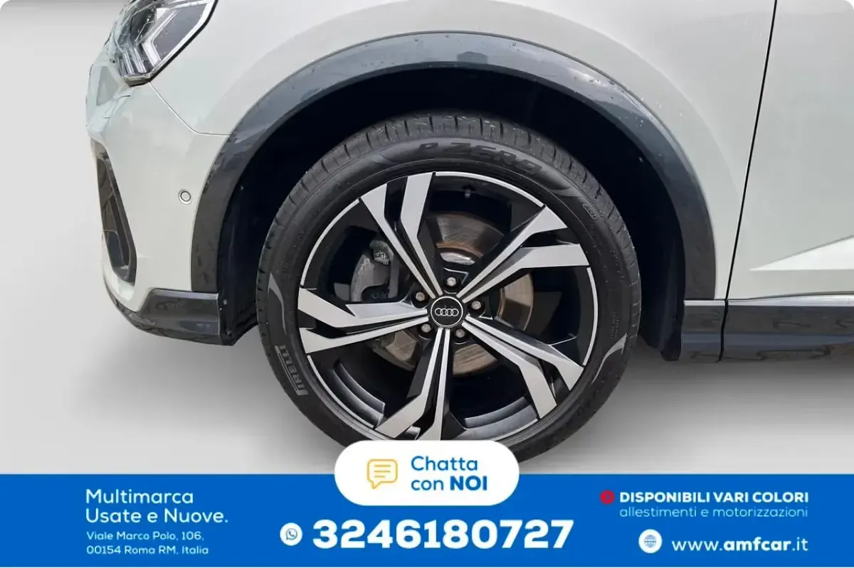 Usata Audi Q3 200 CV (147 kW) 2023 Argento SUV