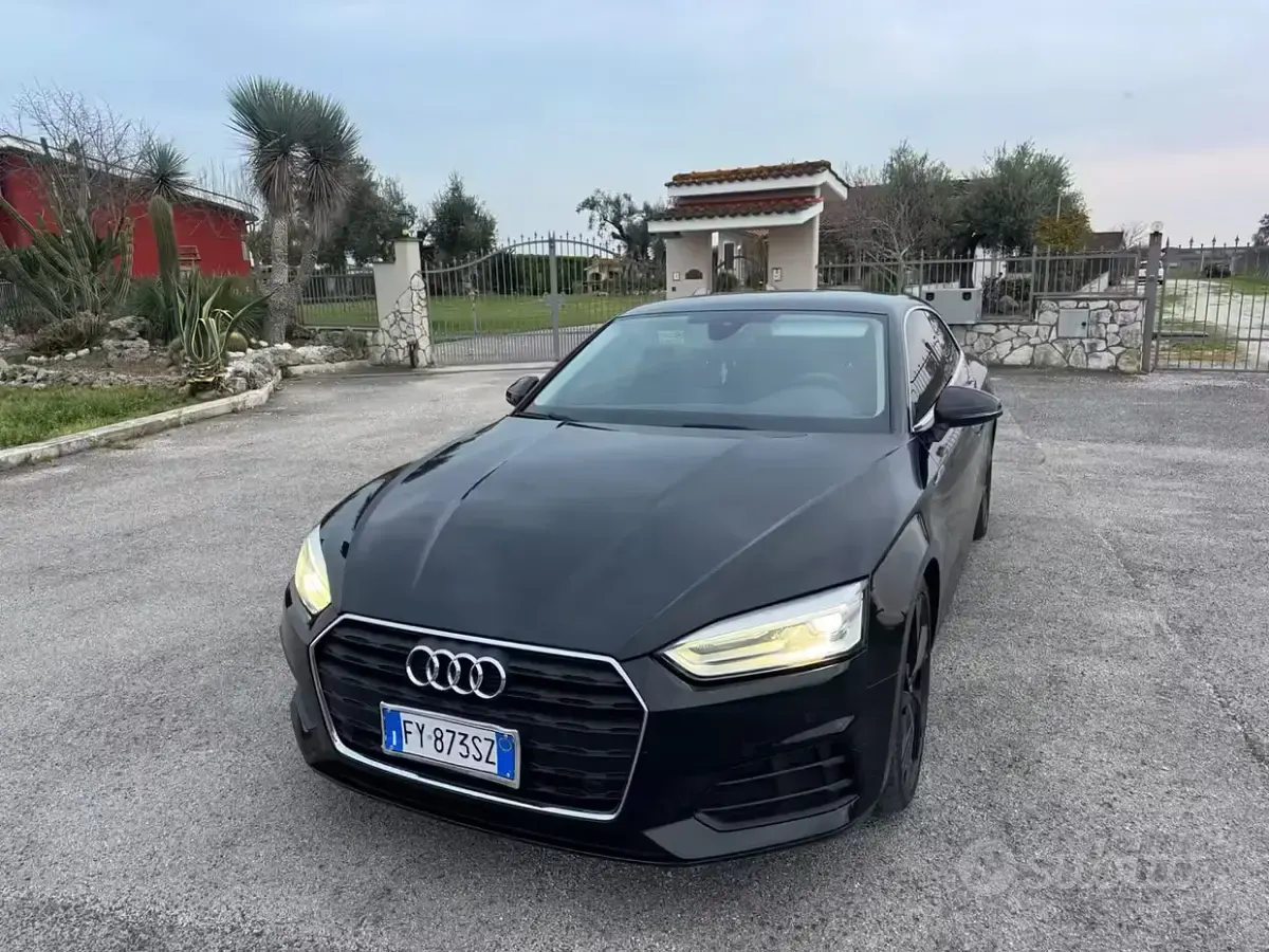 Usata Audi A5 190 CV (139 kW) 2020 Nero Coupé