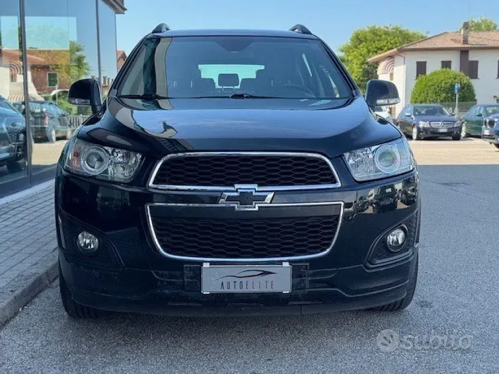 Usata Chevrolet Captiva LT 163 CV (119 kW) 2013 Nero SUV