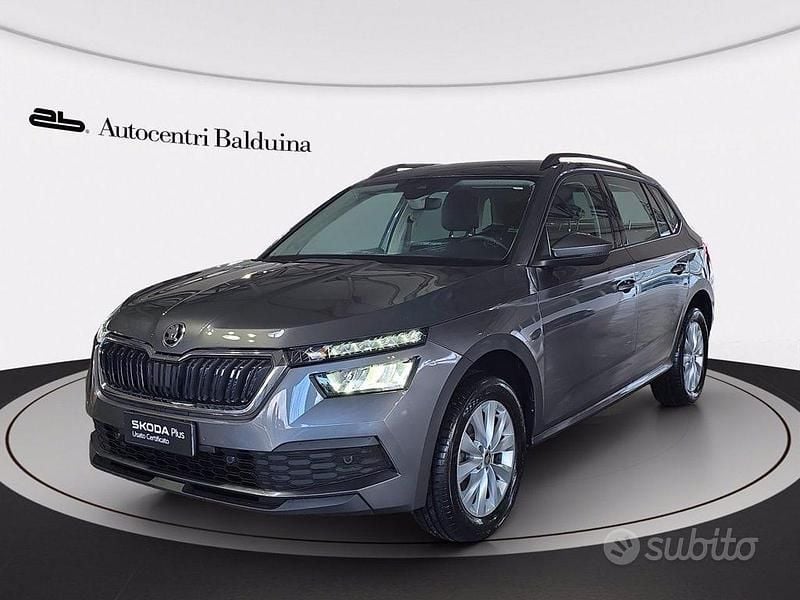 Grigio graphite metalizzato Usata 2022 Skoda Kamiq Ambition SUV | 16.000 € (Buon prezzo) - Immagine 1/4