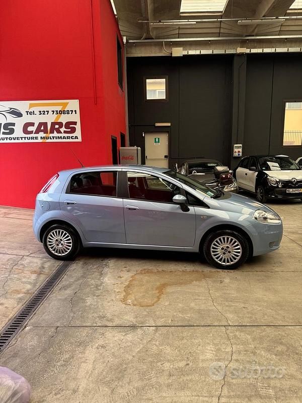 Usata Fiat Grande Punto Active 2007 Blu Utilitaria