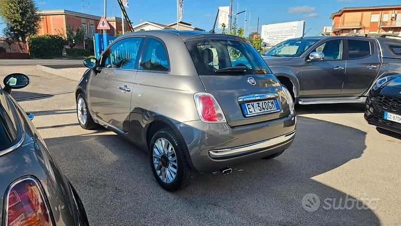 Usata Fiat 500 Lounge 69 CV (50 kW) 2015 Gray Berlina