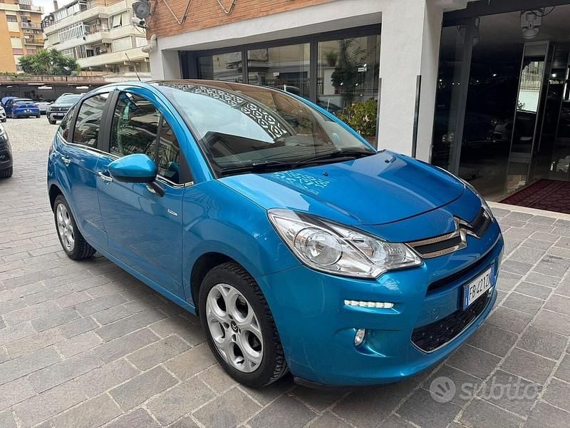 Usata Citroën C3 Exclusive 82 CV (60 kW) 2017 Blu Utilitaria