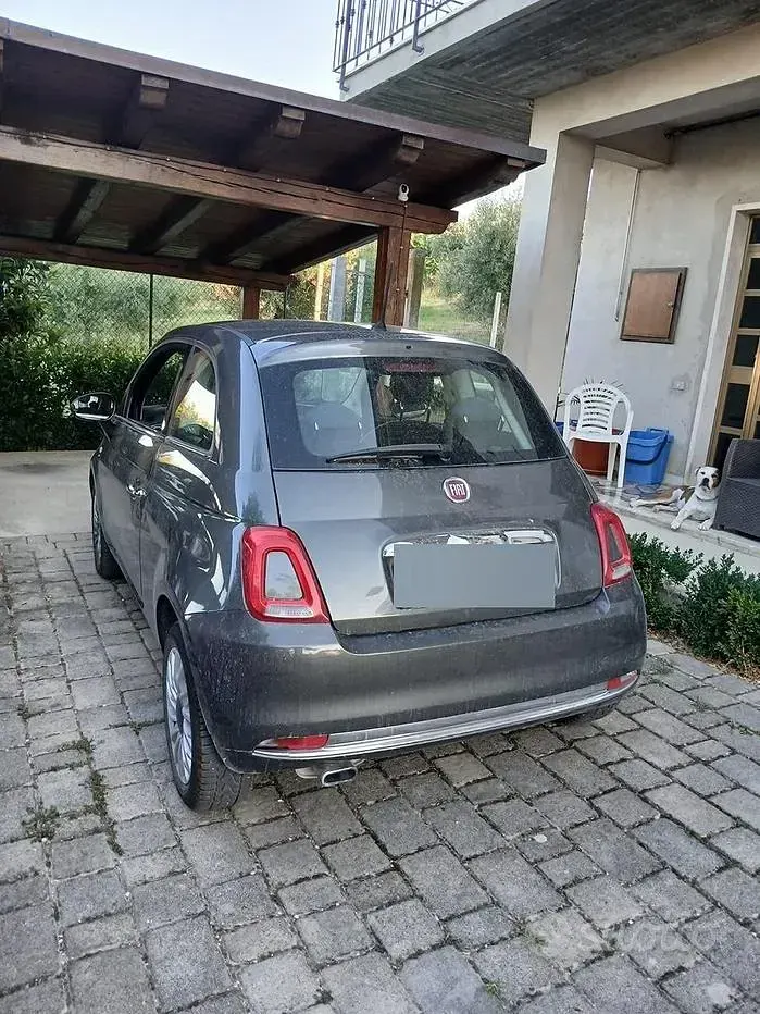 Usata Fiat 500 Lounge 69 CV (50 kW) 2018 Nero Berlina