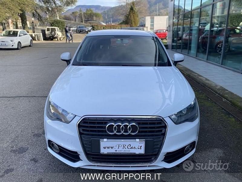 Usata Audi A1 Admired 86 CV (63 kW) 2014 Bianco Utilitaria