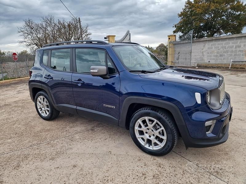 Usata Jeep Renegade Limited 120 CV (88 kW) 2019 Blu SUV
