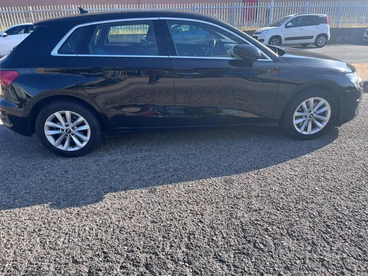 Usata Audi A3 150 CV (110 kW) 2021 Nero Berlina