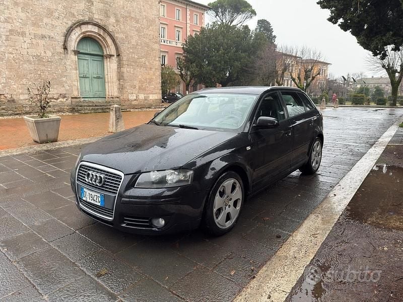 Nero Usata 2008 Audi A3 Ambition Tre volumi | 3100 € (Super prezzo) - Immagine 1/4