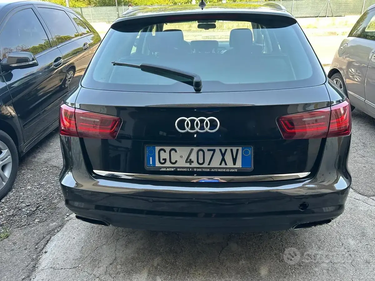 Usata Audi A6 190 CV (139 kW) 2016 Nero Station wagon