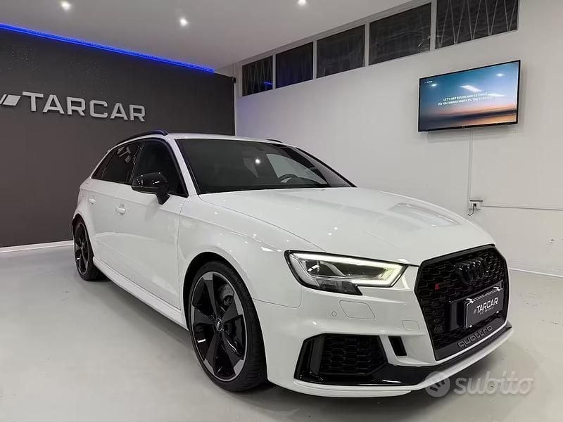 Usata Audi RS3 400 CV (294 kW) 2018 Bianco Berlina