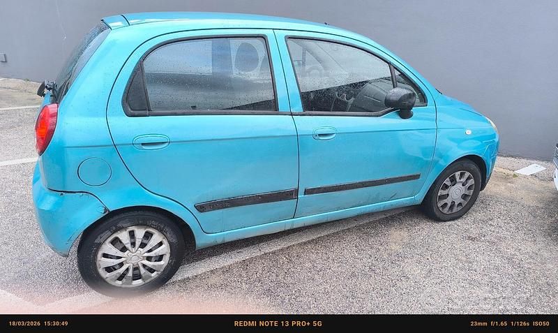 Usata Chevrolet Matiz 2006 Blu Utilitaria